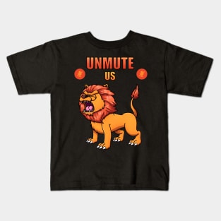 Unmute Us Kids T-Shirt